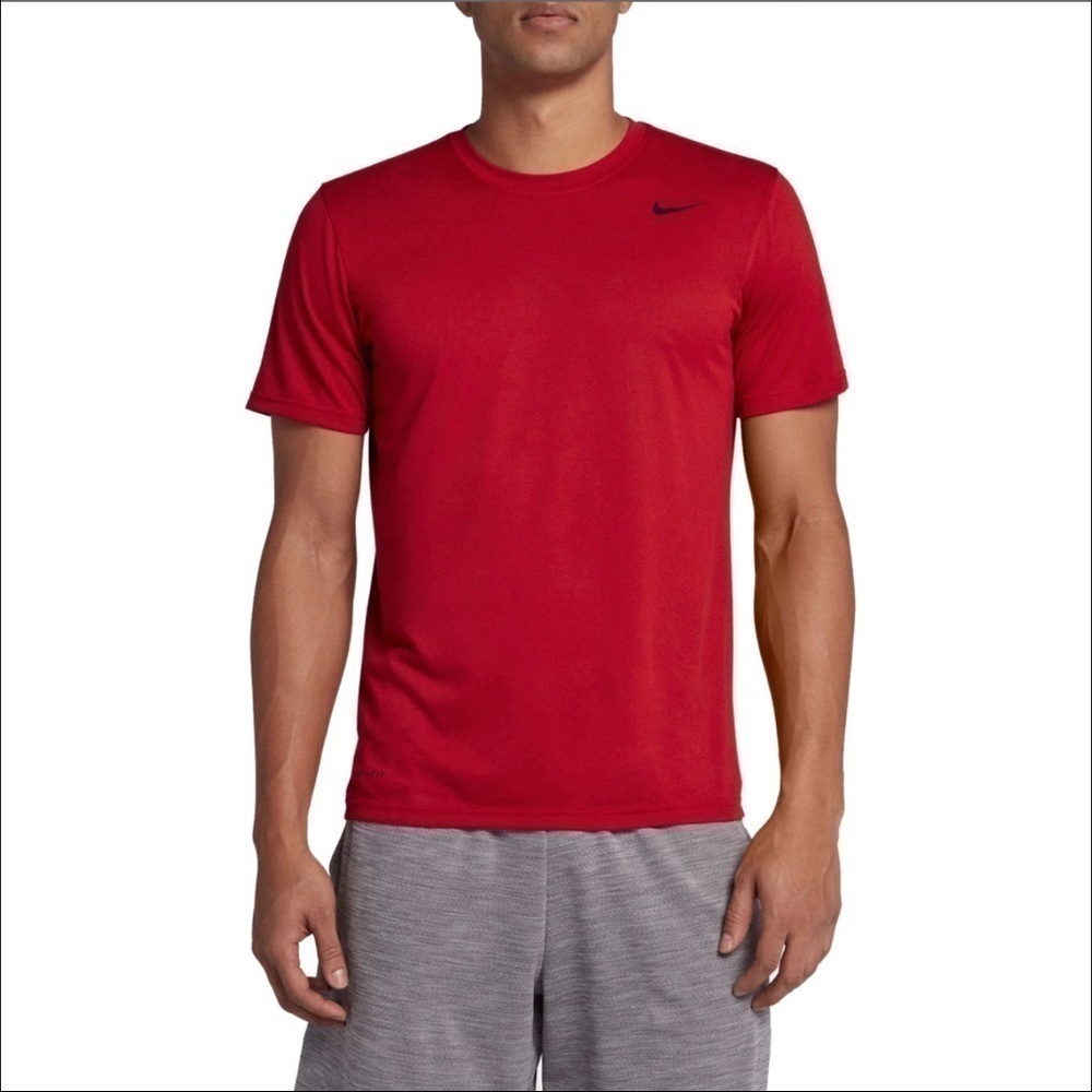 Men’s Nike Dri Fit Red Workout T Shirt Size XL!